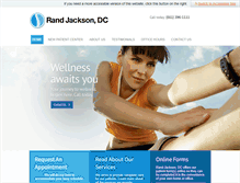 Tablet Screenshot of drrandjackson.com